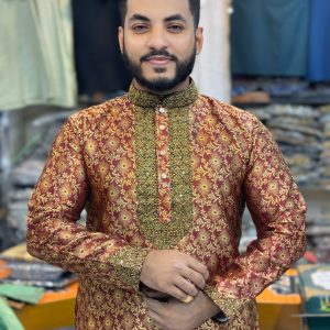 লাক্সারি কাতান পাঞ্জাবি [ LK-601 ]