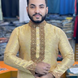 লাক্সারি কাতান পাঞ্জাবি [ LK-602 ]